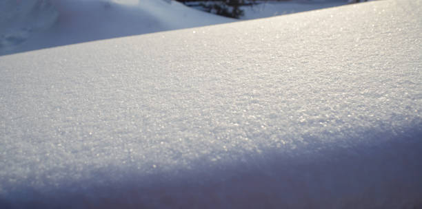 istock Winter background with snow drifts 886186146
