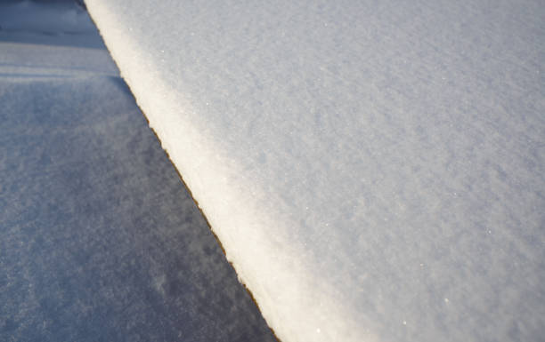 istock Winter background with snow drifts 886186158