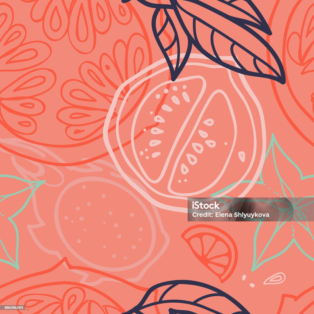 Fondo de vector transparente con frutas. - arte vectorial de Fruta libre de derechos