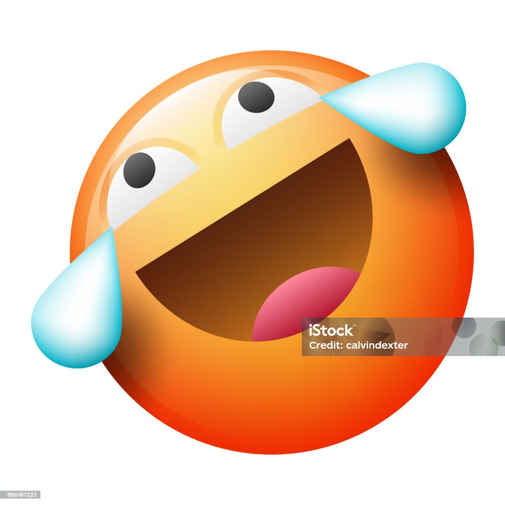 Emoji realista - Vetor de Amarelo royalty-free Emoji realista - Vetor de Amarelo royalty-free