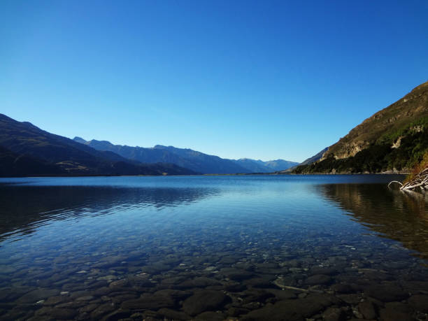 istock Water from Lake Wanaka I - Makarora 886232398