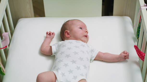 istock Top View of Baby 886276340