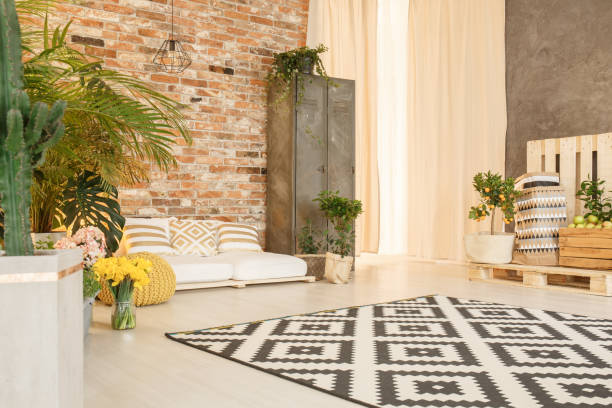 istock Natural design of loft 886308738