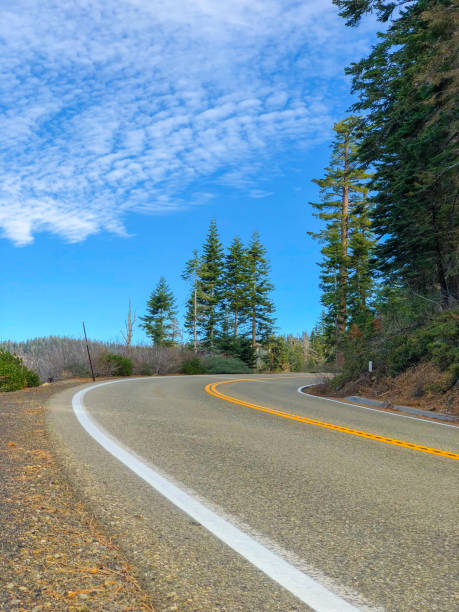 istock Towards the yosemite valley drive way 886340950