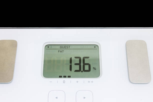istock Body fat scanner, for health care 886343900