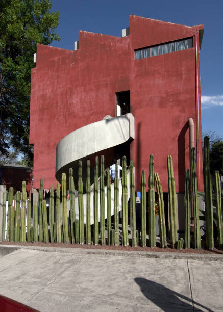 Museum of Diego Rivera and Frida Kahlo stock photo