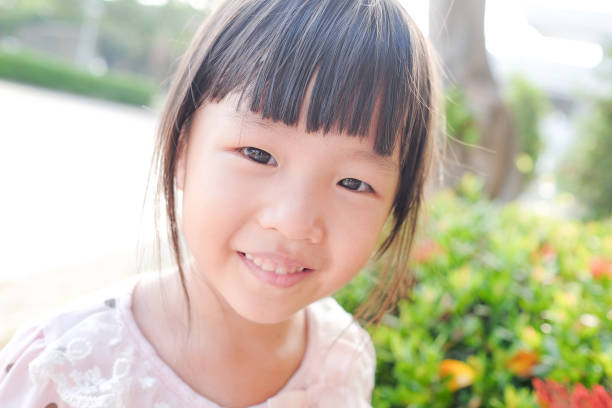 istock cute girl smile happily 886374408