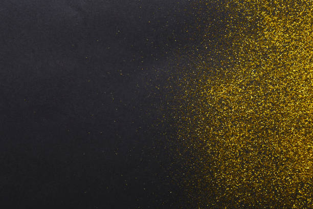 istock Golden glitter sand texture, abstract background. 886490072