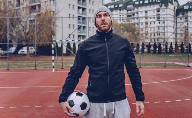 istock Street soccer player 886491072