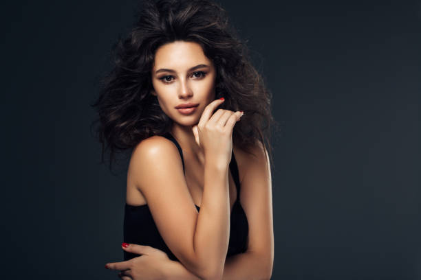 istock Beautiful woman with hairstyle 886494864