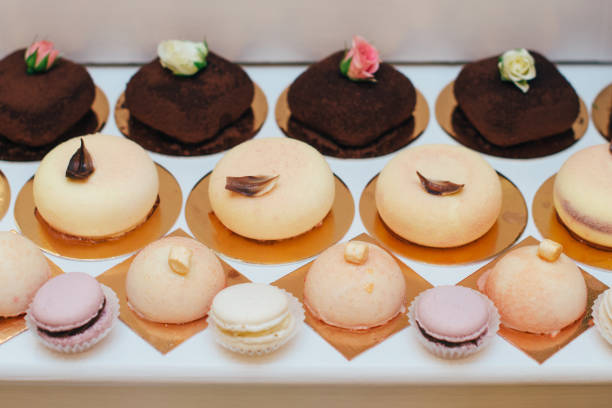 istock Dessert table for a wedding party 886503844