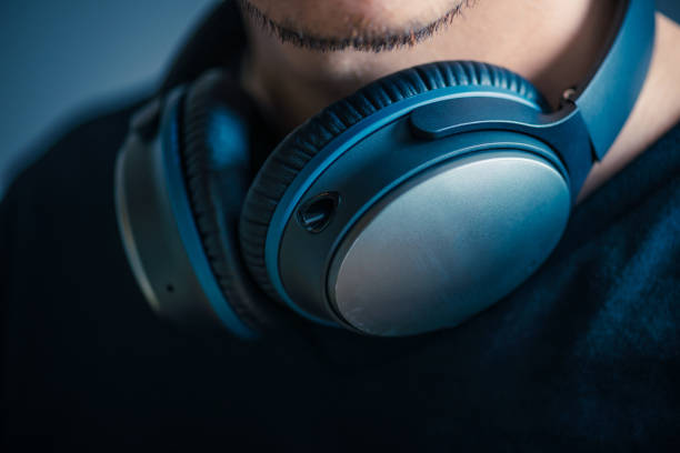 istock Men with headphones 886508062
