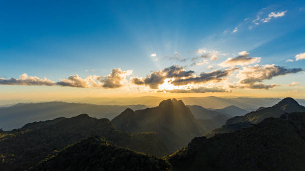 istock Sunset scene at Doi Luang Chiang Dao 886510706