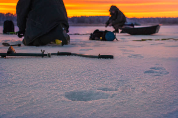 istock winter sport ice fishing 886511416
