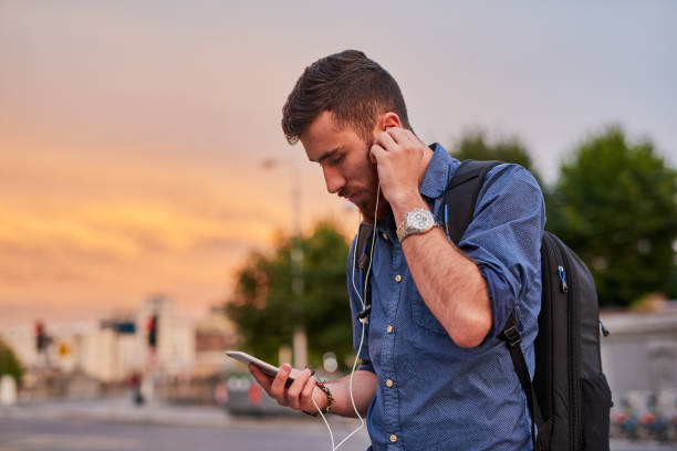 istock Moving to his favourite beat 886514132