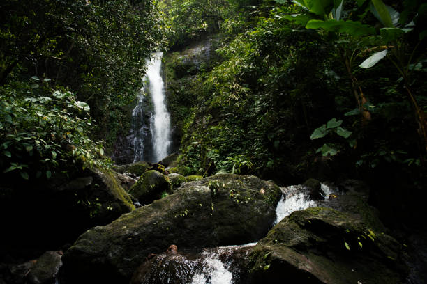 istock Beautiful view of a waterfall 886530426