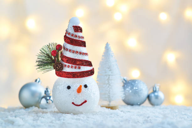 istock christmas ornament with snow man 886534390