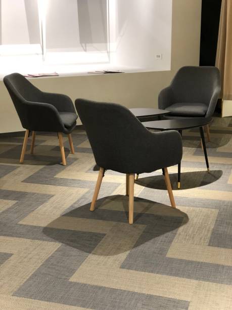 istock Modern armchair in front of the changing room 886551008