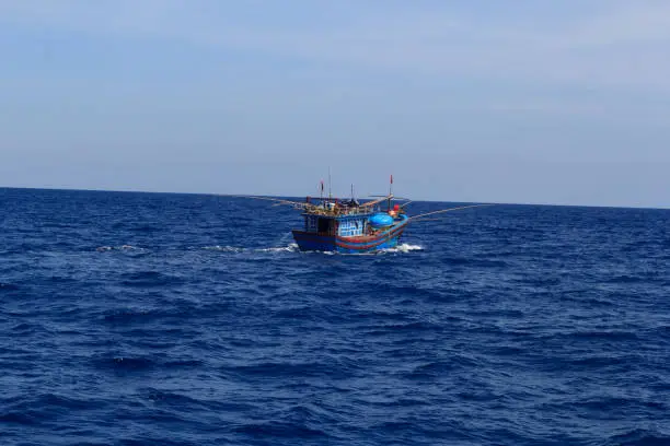 Photo of Fishing boat on the sea