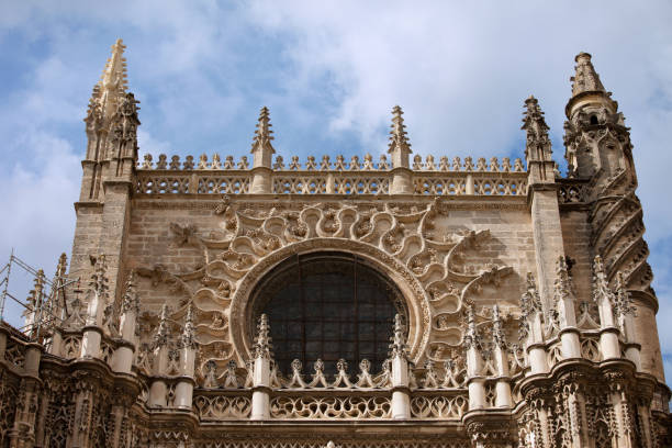 istock Seville Cathedral Gothic Architecture 886575678
