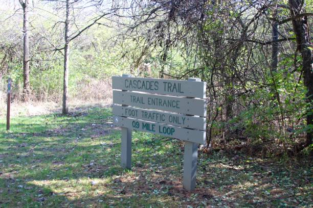 istock Wooden Trail sign 886579844