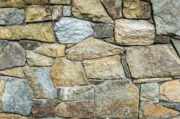 istock Detail of an Old Stone Wall 886600348