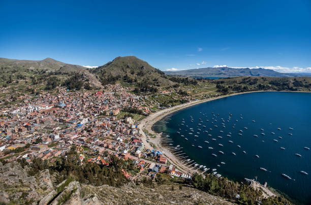 istock Copacabana Bay on Titicaca lake, Bolivia 886639886