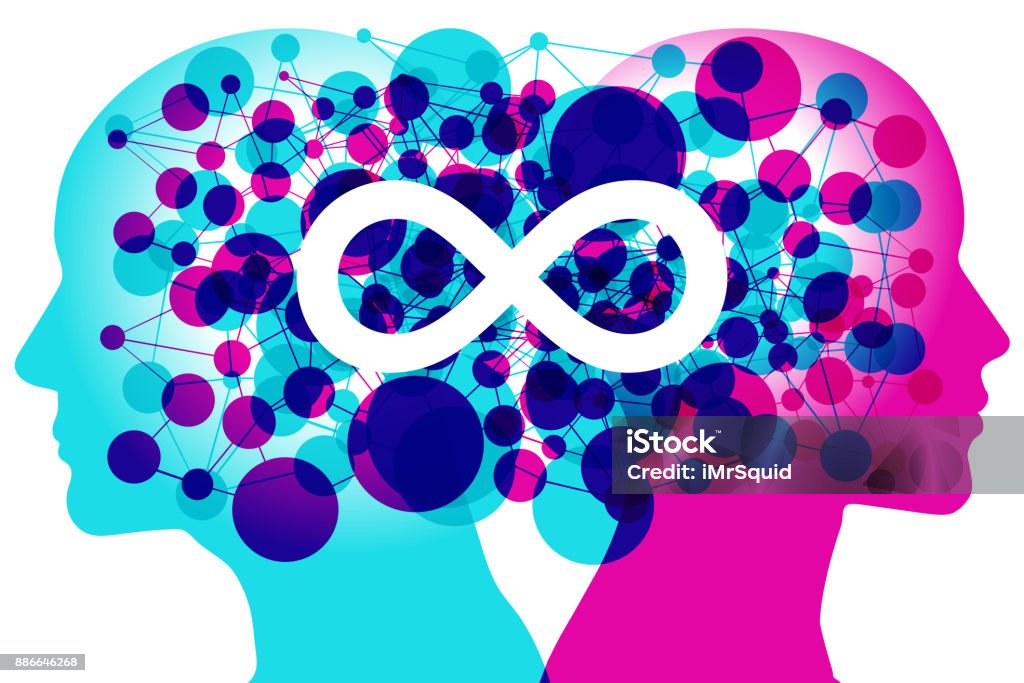 Mind Connections Infinite Potential Stock Illustration - Download Image ...