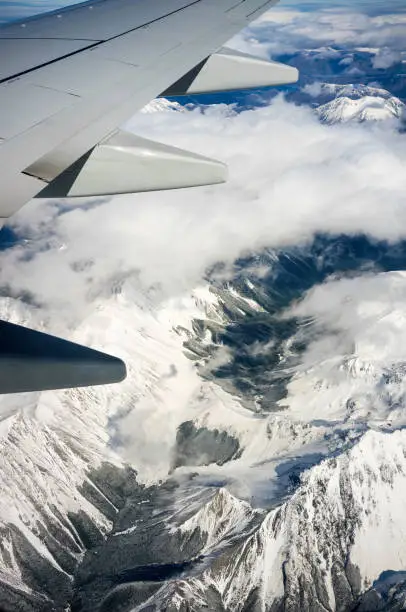 New Zealand's Southern Alps From The Air
