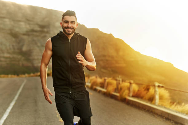istock Running is great to boost your mood 886673398