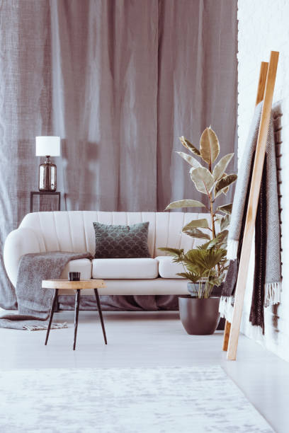 istock Grey cloth in living room 886693042