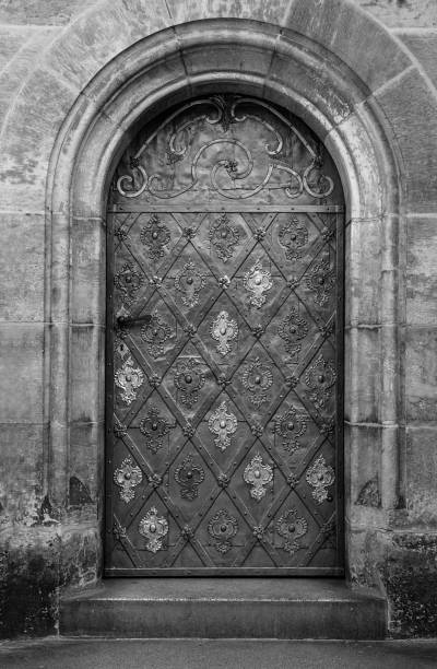 istock Side entrance in Castle Hradcany,  Prague. 886697792
