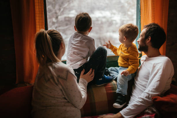 istock Joy of the first snow 886701416