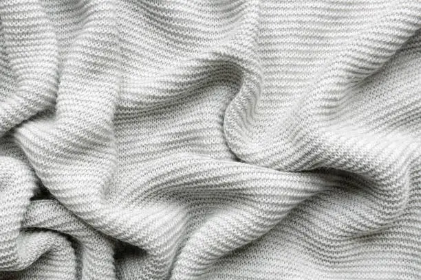 Photo of knitted fabric background