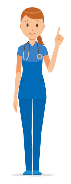 240+ Cute Nurse Scrubs Stock Illustrations, Royalty-Free Vector Graphics &  Clip Art - iStock