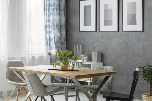 istock Plant in cozy dining room 886725756