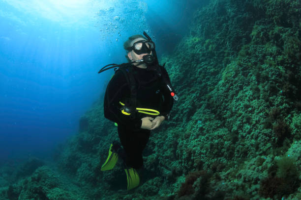 istock Diving in Mediterranean Sea - Majorca, Spain 886725862
