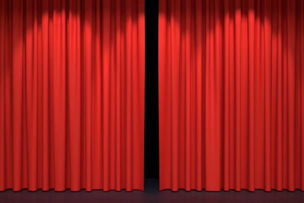 cortinas de palco vermelho - red carpet backdrop - fotografias e filmes do acervo