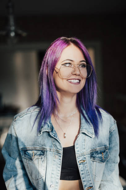 istock Beautiful hipster girl wearing modern glasses 886819026