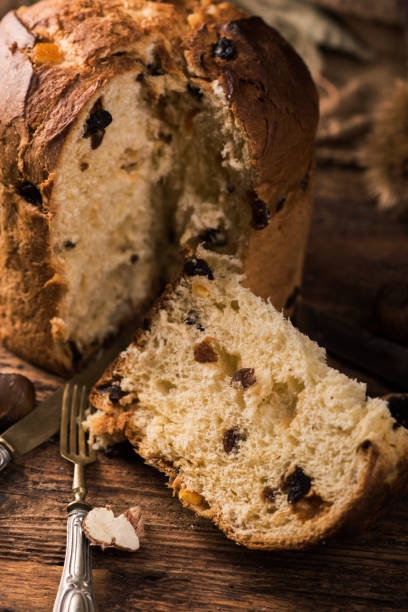 istock Homemade Panettone for Christmas. 886838454