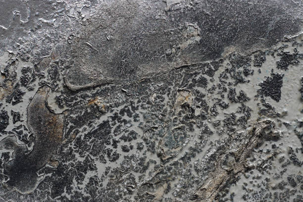 istock Abstract textured background - Grungy textured metal - Close up 886851036