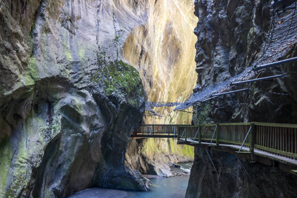 istock Gorge Trento in Alps 886853876
