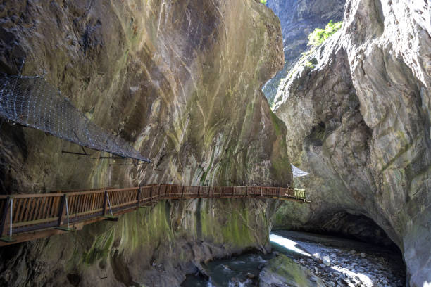 istock Gorge Trento in Alps 886853904
