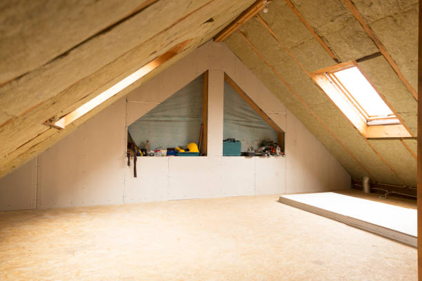 istock house attic under construction mansard wall insulation with rock wool 886854398