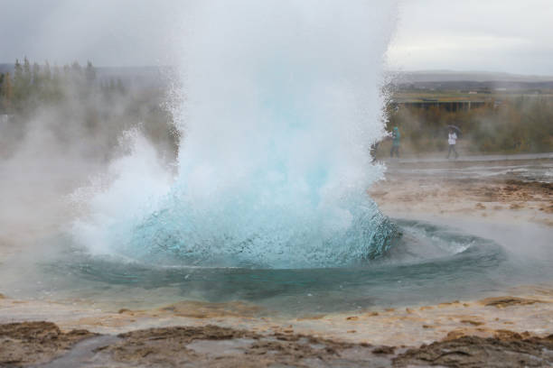 istock Strokkur Geyser in Iceland 886892062