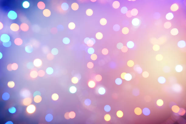 istock Colorful abstract background with bokeh light 886900682