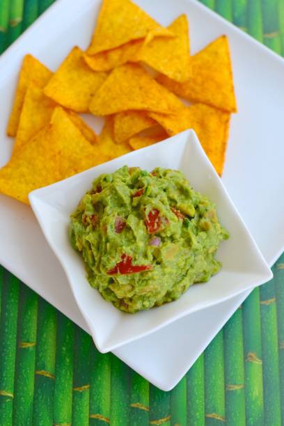 istock Guacamole with tortilla chips 886907864
