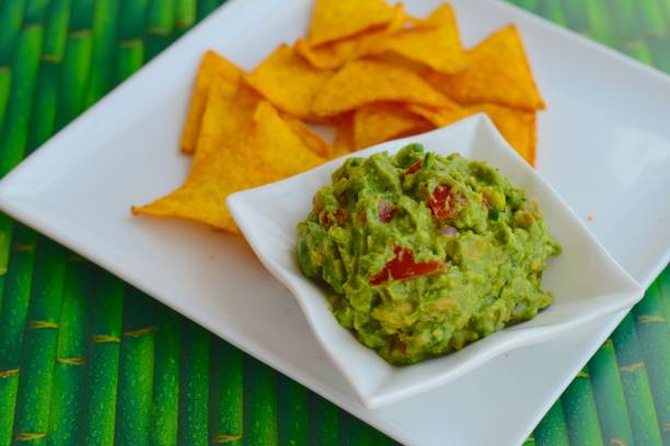 istock Guacamole and tortilla chips 886907906