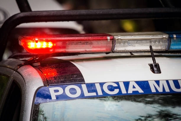 istock Emergency Police car 886942088