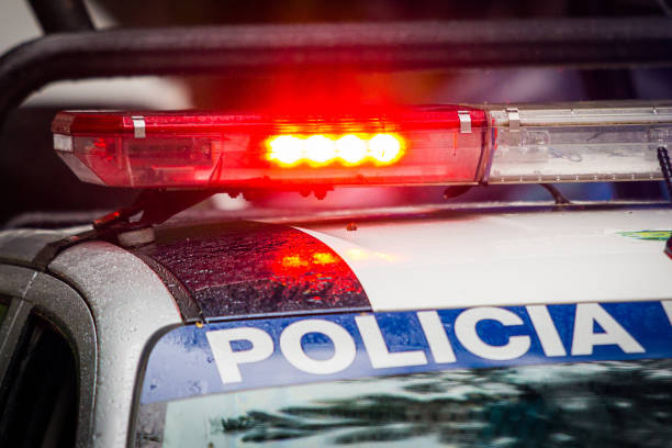 istock Emergency Police car 886942138